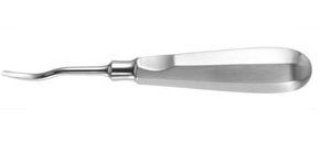 thumbnail interactive-video image 1 of Lindo-Levien Dental Elevator - Large Straight Barbed Edge For Tooth Extraction 1 of 5